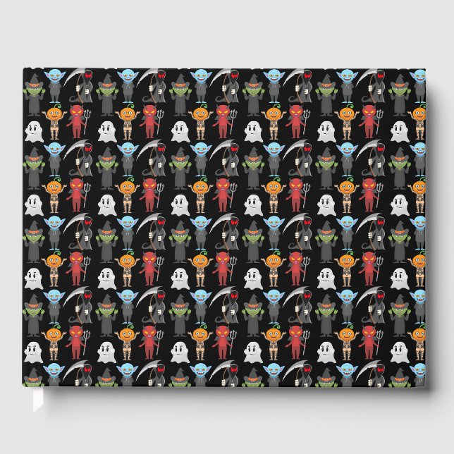 Halloween Party Guestbook (Front)
