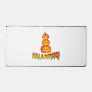 Halloween Party, Halloween Pumpkins Desk Mat