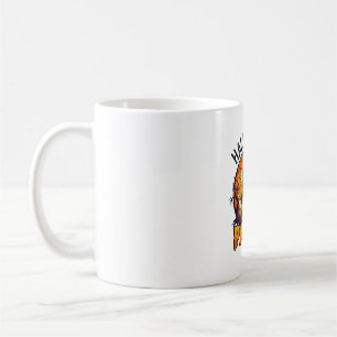 Halloween Party Haunted House Pumpkin Bats_1 Coffee Mug