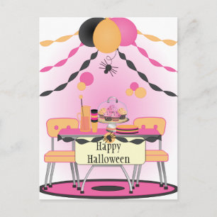Halloween Party Holiday Postcard