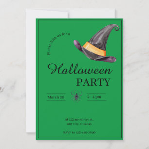 Halloween Party  Invitation