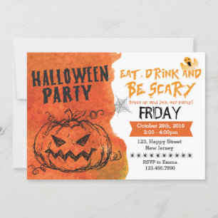 Halloween Party Invitation