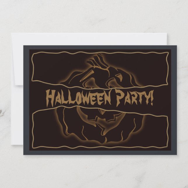 Halloween Party Invitation (Front)