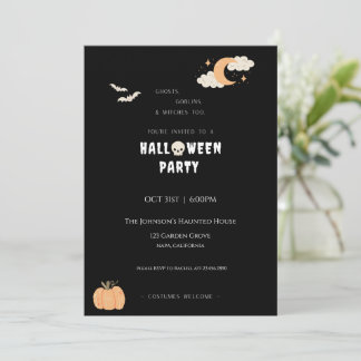 Halloween Party Invitation
