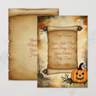Halloween Party Invitation