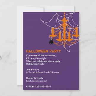 Halloween Party Invitation