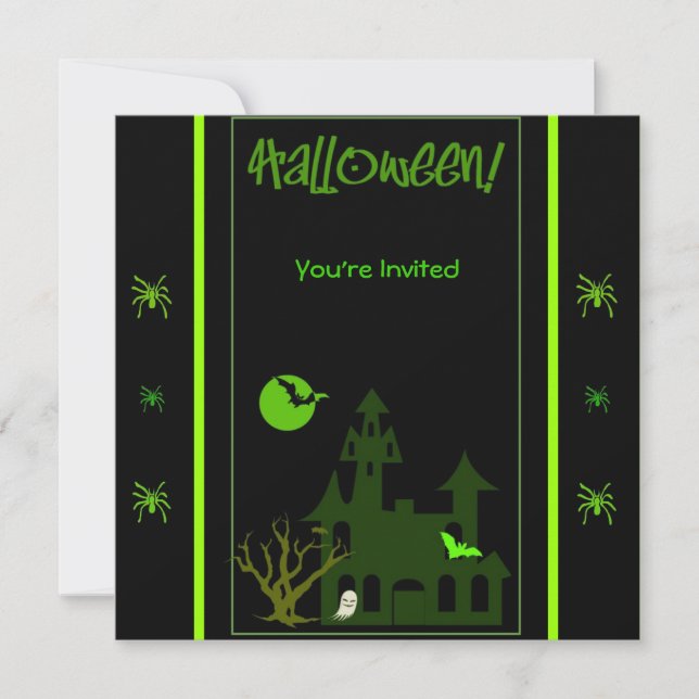 Halloween Party Invitation (Front)