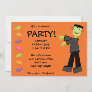 Halloween Party Invitation