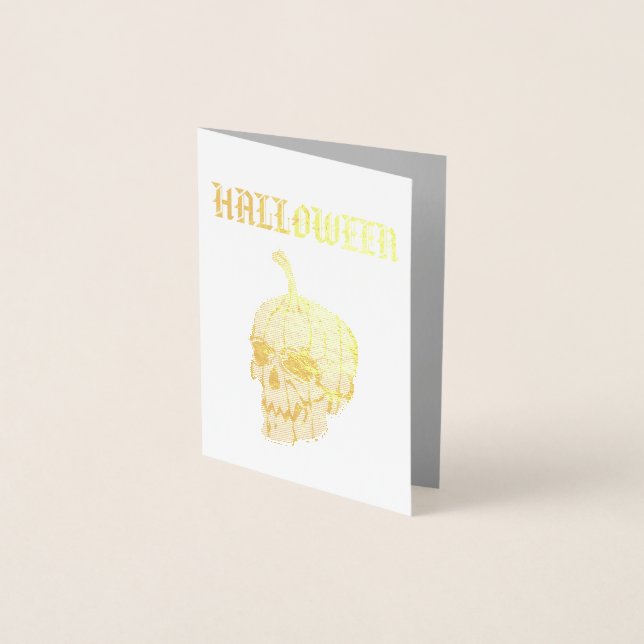 Halloween party invitation (Front)