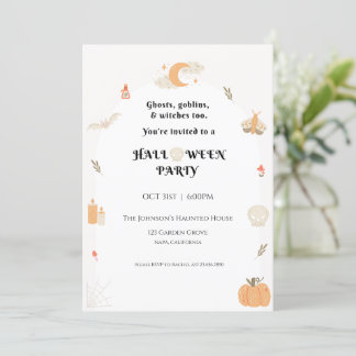 Halloween Party Invitation