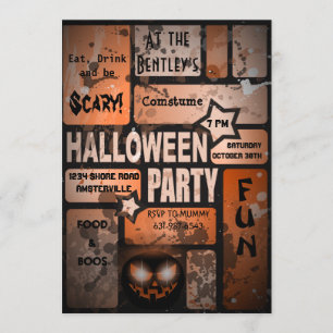 Halloween Party Invitation