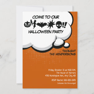 Halloween Party Invitation