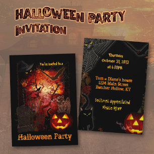 Halloween Party Invitation