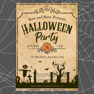 Halloween Party Invitation