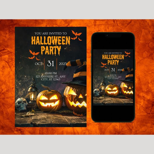 Halloween Party Invitation (Creator Uploaded)