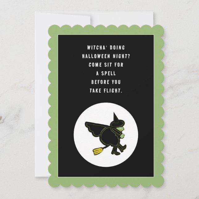Halloween Party Invitation (Front)