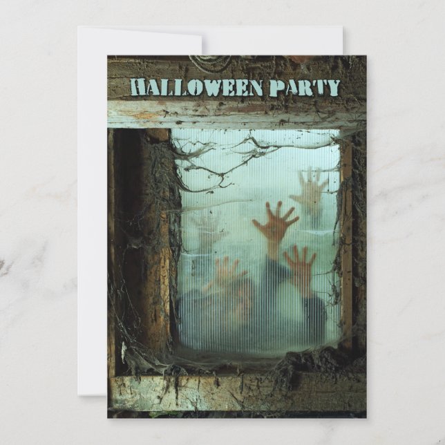 halloween party invitation (Front)