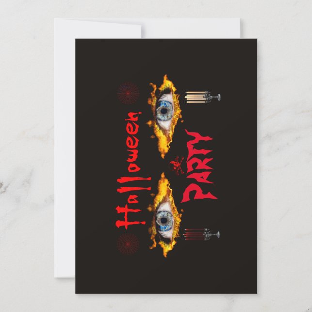Halloween Party  Invitation (Front)