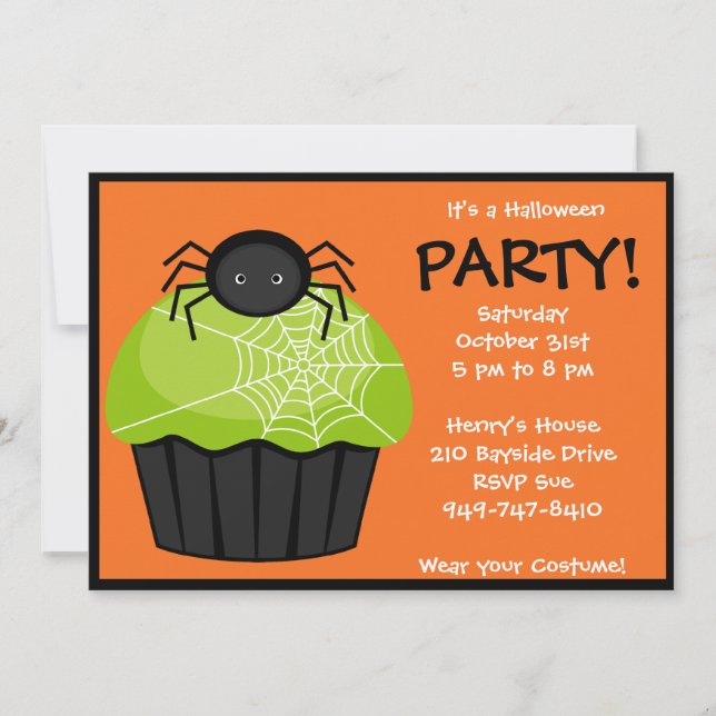 Halloween Party Invitation (Front)