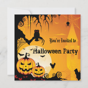 Halloween Party Invitation