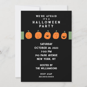 Halloween Party Invitation