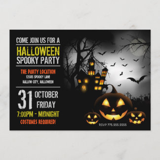 Halloween Party Invitation