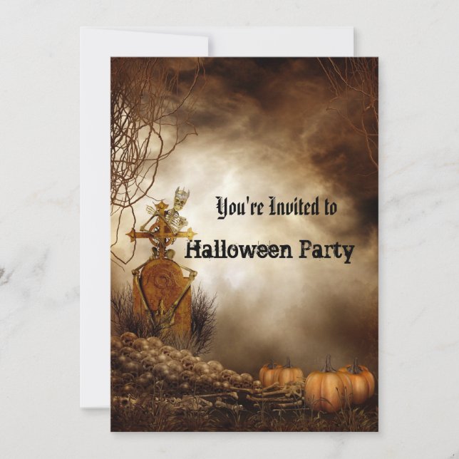 Halloween Party Invitation (Front)
