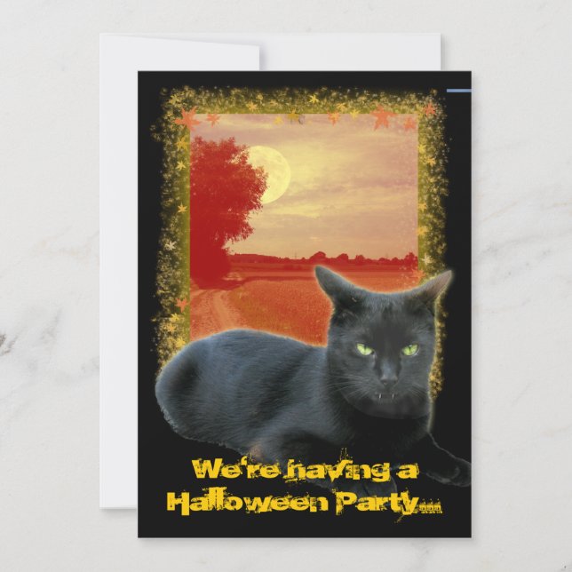 Halloween Party... Invitation (Front)