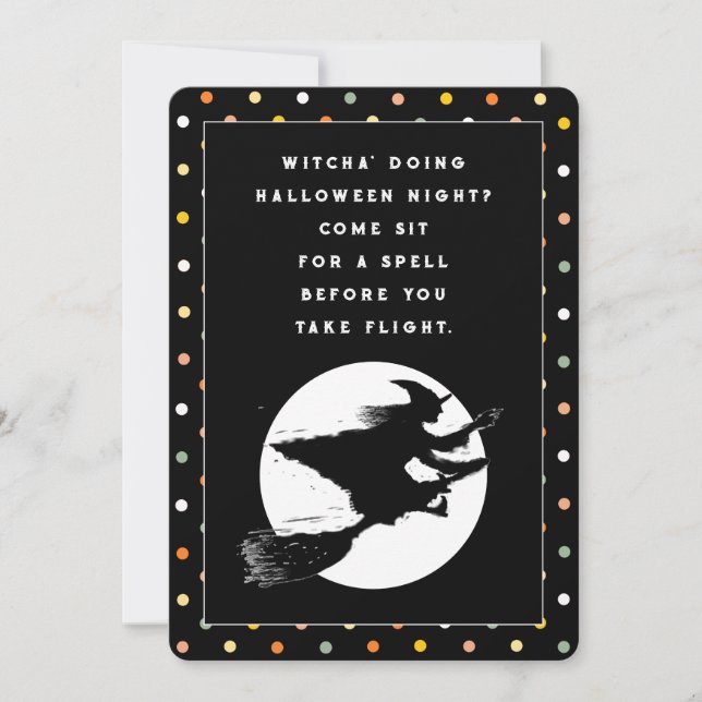 Halloween Party Invitation (Front)