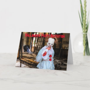 Halloween Party Invitation. Card