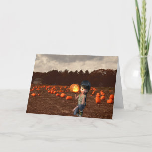 Halloween Party Invitation. Card