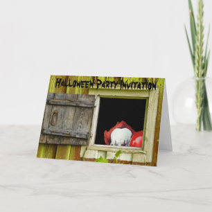 Halloween Party Invitation. Card