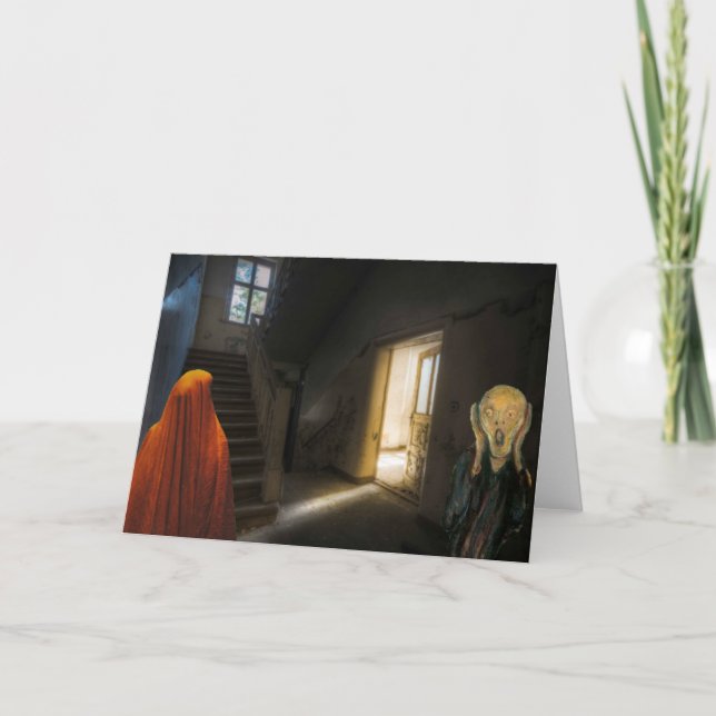 Halloween Party Invitation. Card (Front)