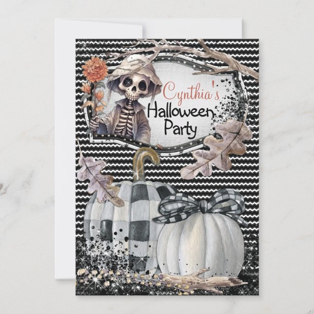 HALLOWEEN PARTY INVITATIONS (Front)