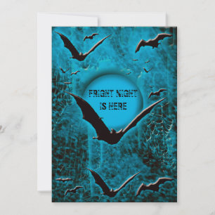 Halloween party invitations - customise template