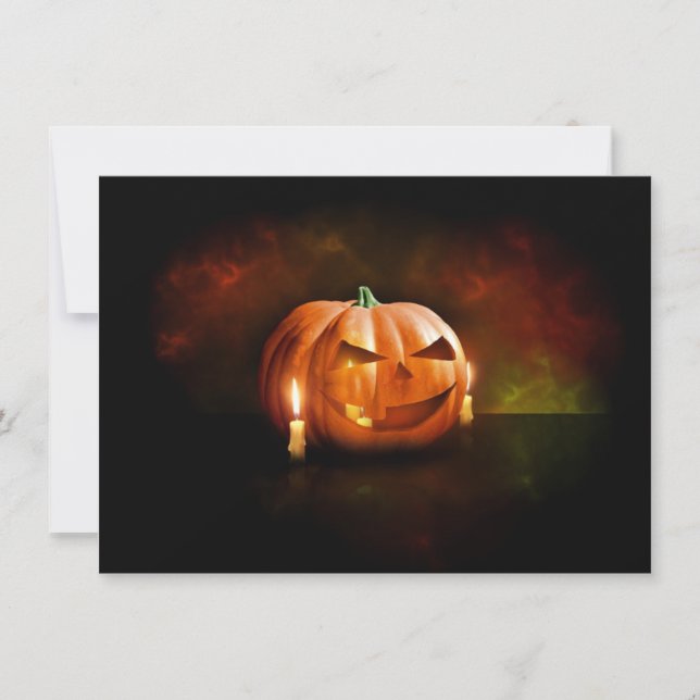 Halloween Party Invitations Jack o lanterns (Front)