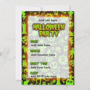 Halloween Party Invite