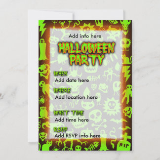 Halloween Party Invite