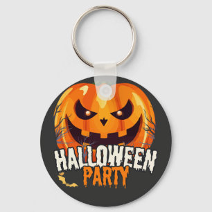 Halloween Party – Jack-o’-Lantern Design Key Ring