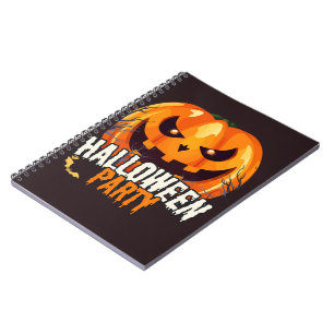 Halloween Party – Jack-o’-Lantern Design Notebook
