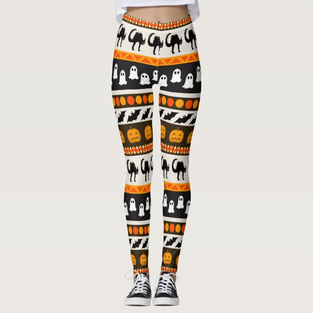 Halloween Party Leggins Leggings (Front)