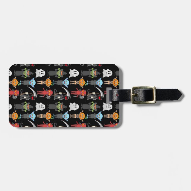 Halloween Party Luggage Tag (Front Horizontal)