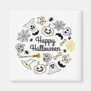 Halloween party Magnets