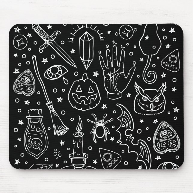 Halloween Party Mouse Pad (Front)