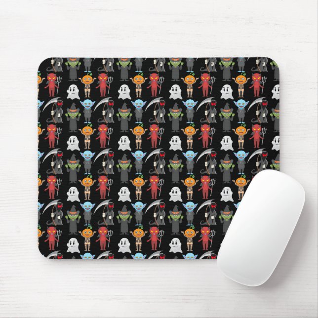 Halloween Party Mouse Pad (With Mouse)