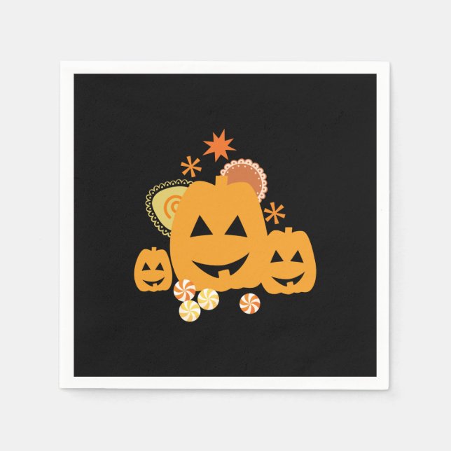 Halloween Party Napkin (Front)