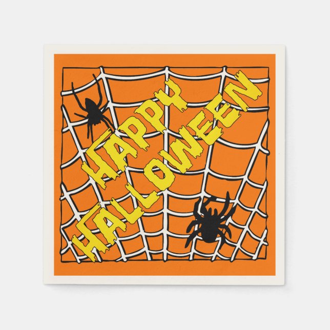 Halloween Party Napkin (Front)