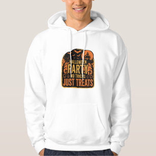 Halloween Party No Tricks Just Treats Design_1 Hoodie