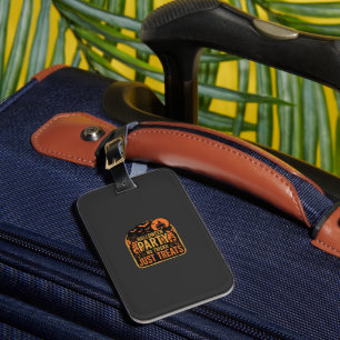 Halloween Party No Tricks Just Treats Design_1 Luggage Tag