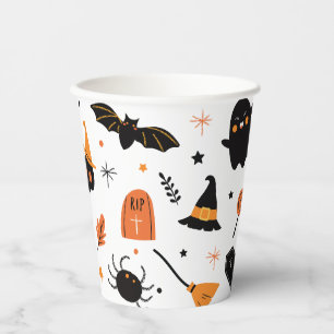 Halloween Party Paper Cups